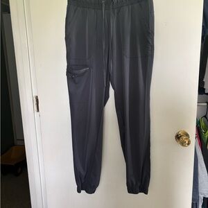 Med Couture Gray Jogger Scrub Pants